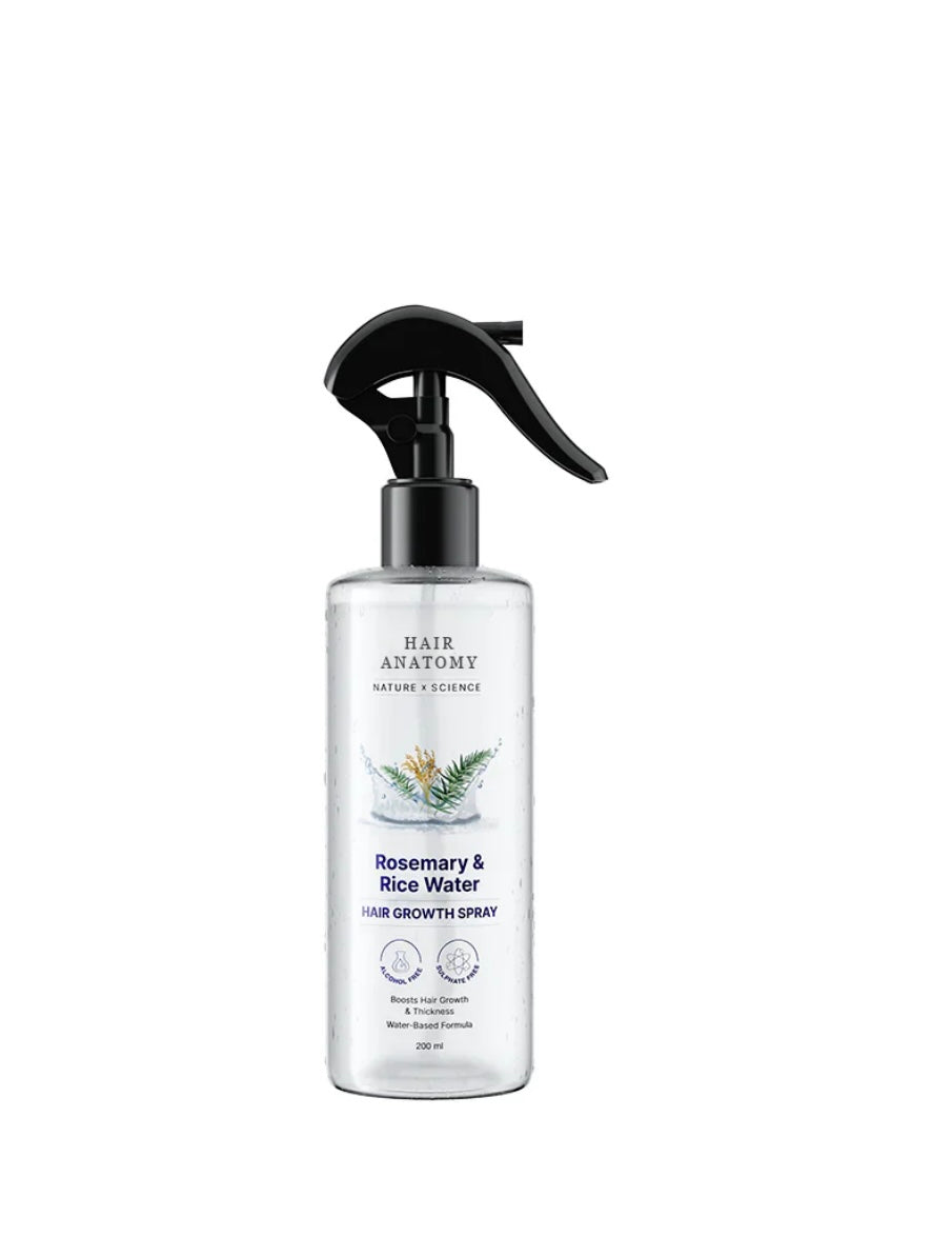 Rosemary & Rice Water Hair Growth Spray