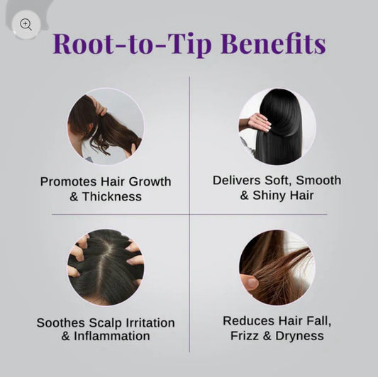 Rosemary & Rice Water Hair Growth Spray